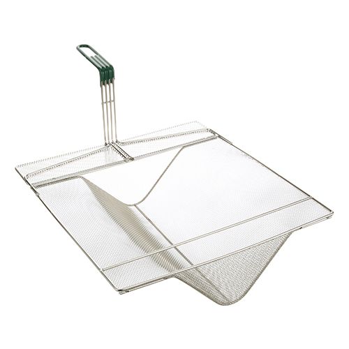Frymaster 8030187 Fryer Nickel Plated Sediment Tray W/ Green Handle 18 1/2"