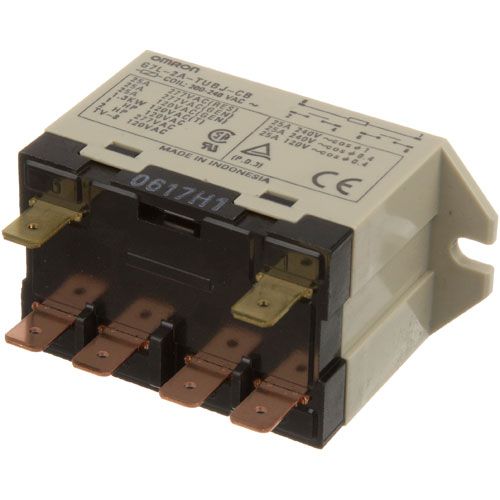 Frymaster 807-3490 25A Control Relay W/6 Terminals, 200-240V Coil