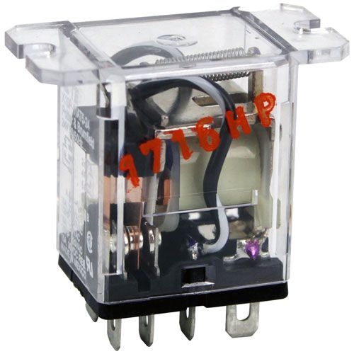 Frymaster FM807-4114 Coil Relay W/ 3/16" Tab Terminals, 24VAC, 15AMP 