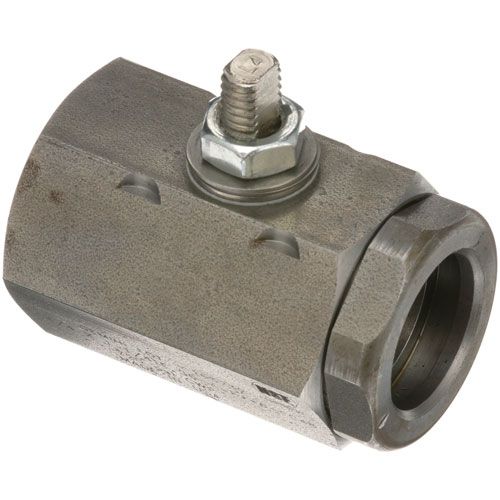 Frymaster FM8101018 1-1/4" Left Inlet Drain Valve W/ 1 1/4" NPT Outlet