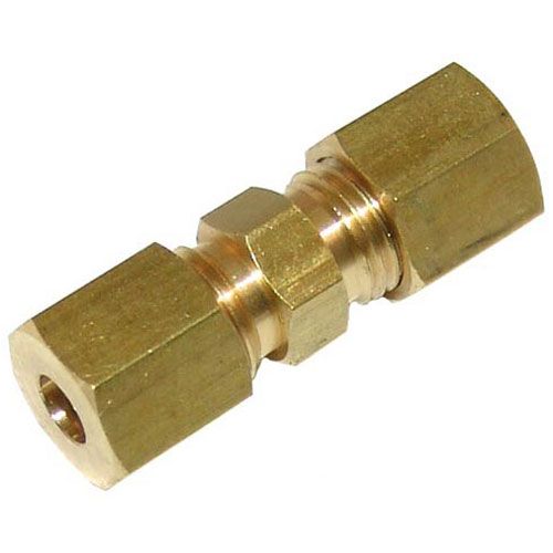 Garland 076050-89 3/16" CCT Brass Union Coupling, Each Thread is 3/8"-24