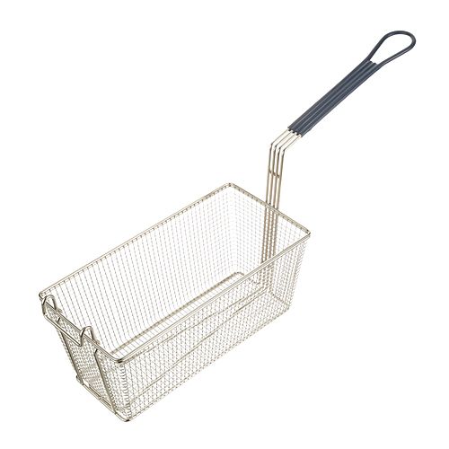Garland 1293900 Twin Size Fryer Basket, 13-1/4 "L X 6-5/8" W X 6" H, Coated Handle