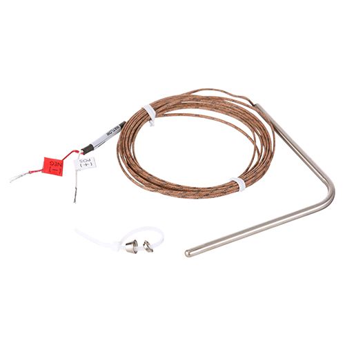 Giles 23908-R Kit, Thermocouple, J-Type, 4", Grounded, Bent