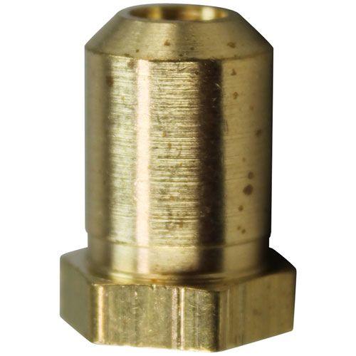 Glass Maid 8-36 Orifice, Brass Hood, 3/8"-27 X 1/2" High X #36 (NAT)