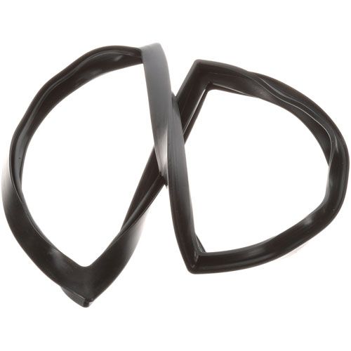 Groen NT-1018 6 Panel Black Door Seal, 19-3/4" X 15-1/2"