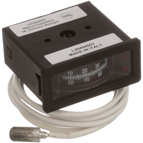 Hatco 02.16.050.00 Horizontal Drum Temperature Gauge W/ 60" Cap, 3/8" X 1" Bulb
