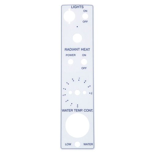 Henny Penny 44015 KFC Bottom Control Panel Decal