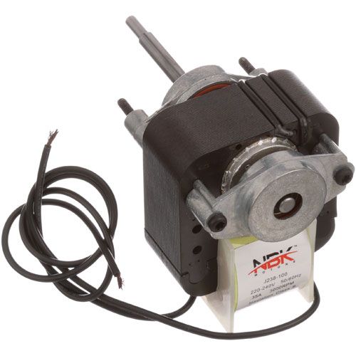 Henny Penny 81094 3/16" X 2" Shaft Blower Motor W/ 12" Leads and 1-1/16" Stack