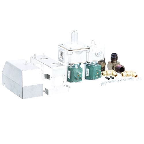 Henny Penny HEN87663-101 Fryer Solenoid Valve Dual Gas NAT 25V 50/60Hz 1/2" 3-5" WC