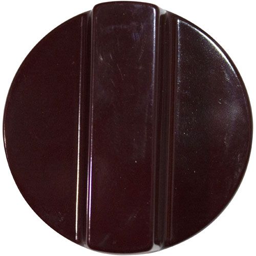 Hobart 499595-1 2-1/2" DIA.Burner Red Knob W/ 1/4"D Stem