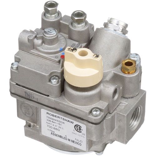 Hobart 711355 Natural Gas Safety Bleed Gas Actuator with Pilot Burner, 1/2" FPT, 4"WC