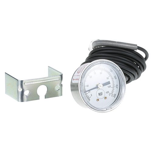 Hobart 86143-1 Temperature Gauge, Range -20 to 220°F, with Rear Palnut