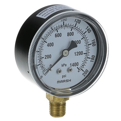 Hobart 998247 Pressure Gauge 2-1/2, 0-200 PSI