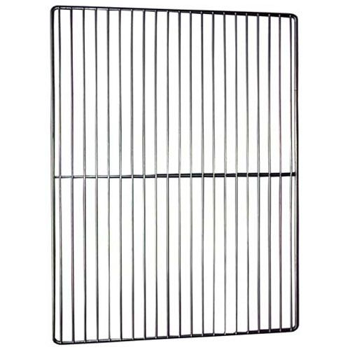 Hobart HOB239041 5/16" Silver Epoxy Wire Shelf W/ 5/8" Spacing, 21" x 26"