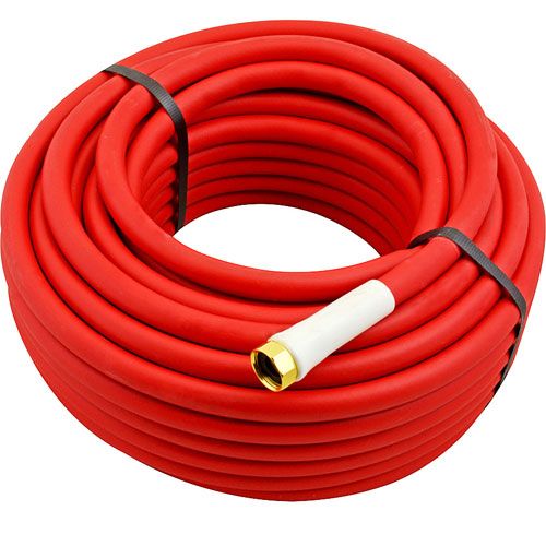 Hoshizaki E100 100' Red Commercial Hose