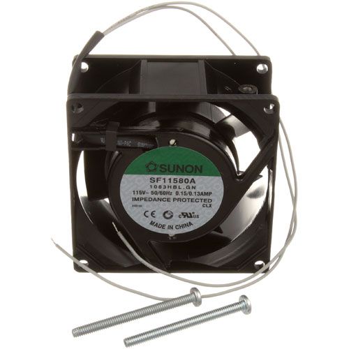 Imperial 33648-115 Axial Fan, 14W, .15 Amp, 3000 RPM, Ball Bearing