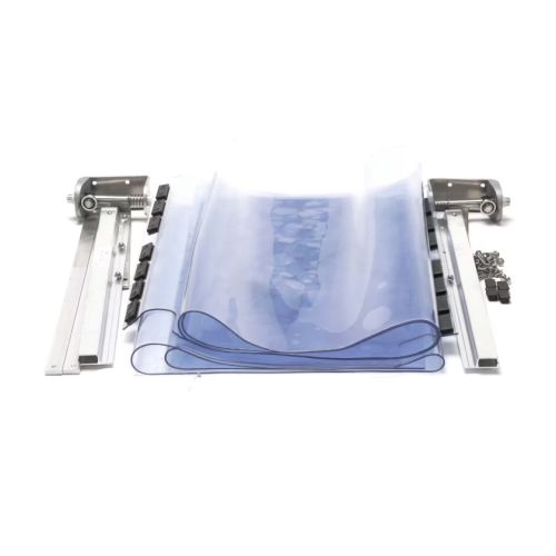 Kason 4KTNS124872 Thermal Flex Swing Curtain Vinyl Door 36" x 78"