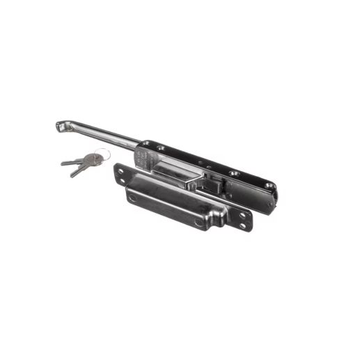 Kason 531C-00004 Door Latch W/Cylinder Lock Chrome 