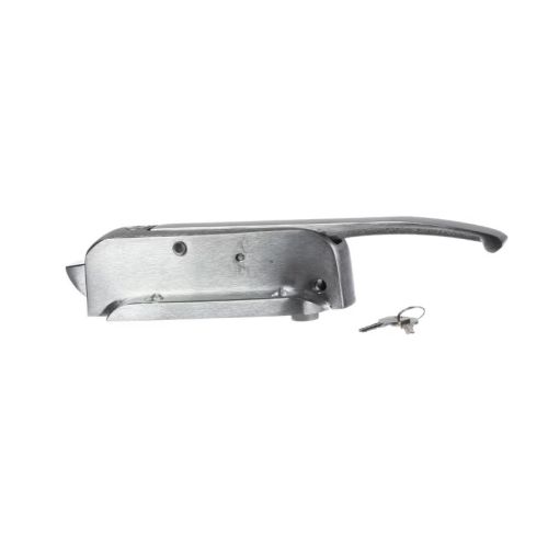 Kason 56CL-6021 Door Latch Body W/Cylinder Lock & Keys Light Spring Brushed Chrome