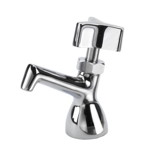 Krowne 16-151L Dipper Well Faucet Deck-Mounted 1/2" NPS Inlet Silver Series