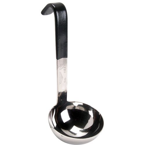 Ladle, 4 Oz,S/S,Black,6"hdl For Vollrath Oem Parts - Part# 4970420