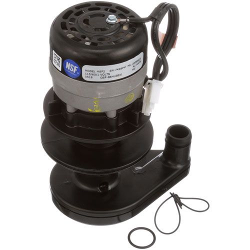 Manitowoc 2008929-ORA Ice Machine Water Pump W/ O-Rings 115V/60HZ