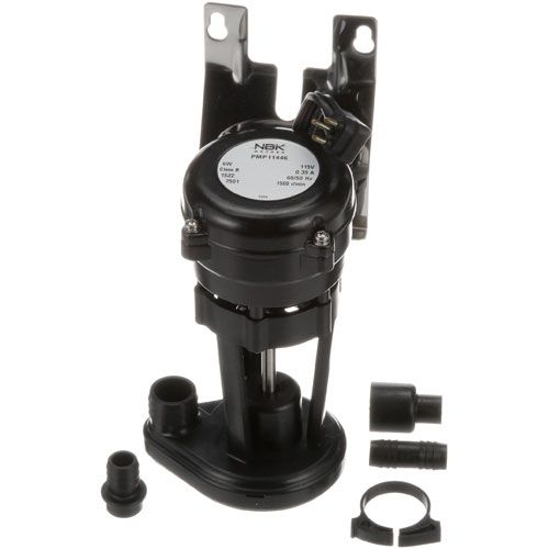 Manitowoc MAN7623063 Water Pump/Motor Assembly, 115V & 5/8" OD. Connections for Hose