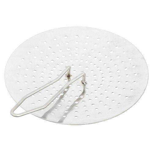 Market Forge S90-2305 Jacketed Kettle Strainer W/Handle 7" 0.190" Hole 9" DIA SS