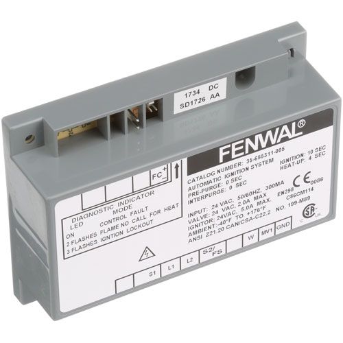 Nieco 16921 Ignition Module W/ 3 Female Disconnect Terminals, 50/60 HZ