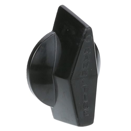 P35146L Black indicator Pointer Knob, 1-3/8" DIA, Mount .125", Double D Position