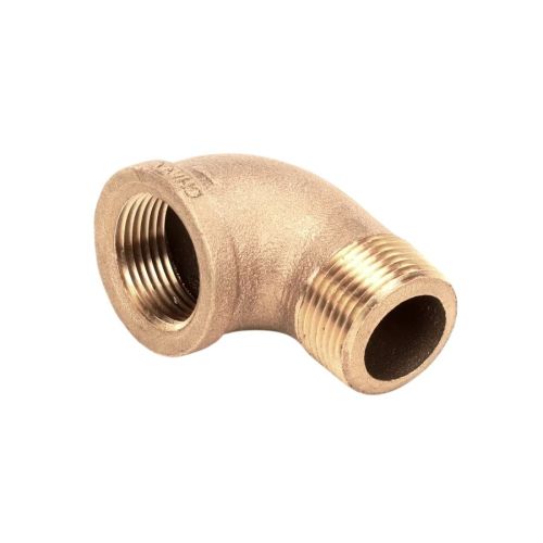 Pitco 60094102 Elbow Fitting Brass 90 Degree Street 1"
