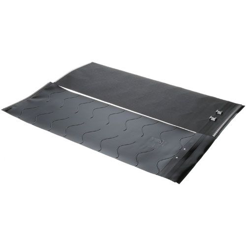 Roundup - AJ Antunes 7000964 Conveyor Belt Wrap W/Clips Black Rubber 2-PK