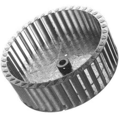 ROYAL RANGE 2053 CCW Rotation Blower Wheel W/ 2 Set Screws, 8-1/16" Dia X 2-1/2" W X 1/2" Hole