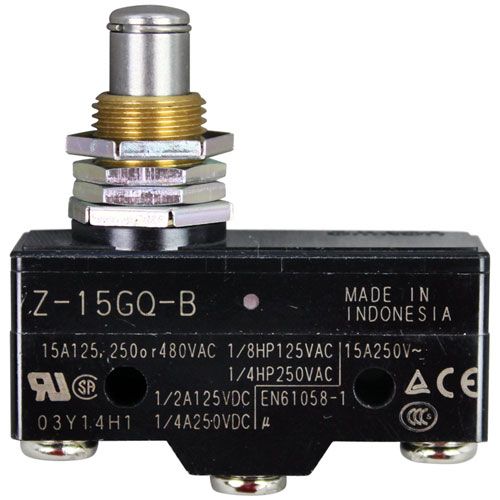 ROYAL RANGE 2519 Oven Door Switch Push Button Plunger Microswitch 15 AMP