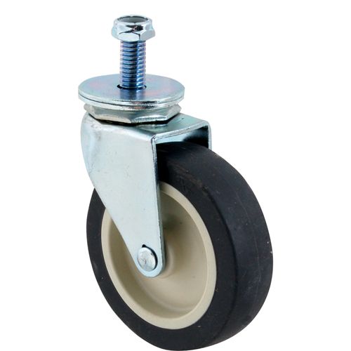 Rubbermaid 3530L10000 Swivel Caster, 3/8-16Thread,Gray