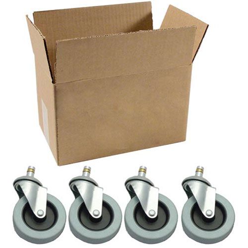 Rubbermaid 7380-L1 2-1/2" Caster Kit Set Of 4