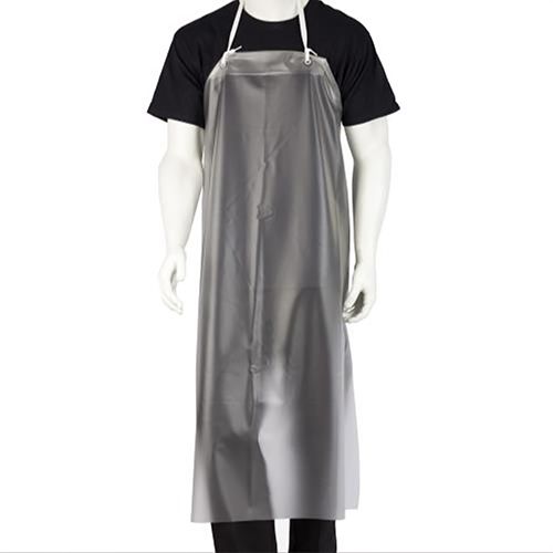 San Jamar 614DVA Kng Dishwashing Apron Vinyl 12 Mil Clear