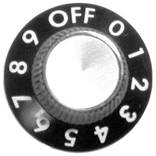 Savory 12919 Knob 1-1/8 D, OFF-0-9