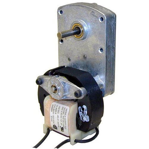 Savory 21212SP Toaster Gear Motor Fan Shaft W/ 4 Blade Fan, 230V,  12.6 RPM 
