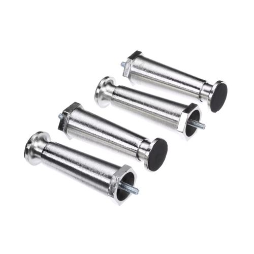 Silver King 10314-89PT Leg Kit W/Pads Metal 4" Set Of 4