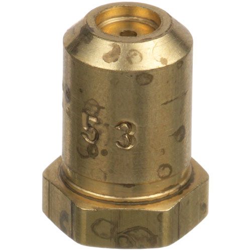 Southbend 1008753  Brass Hood Orifice#53, 3/8"-27 x 1/2