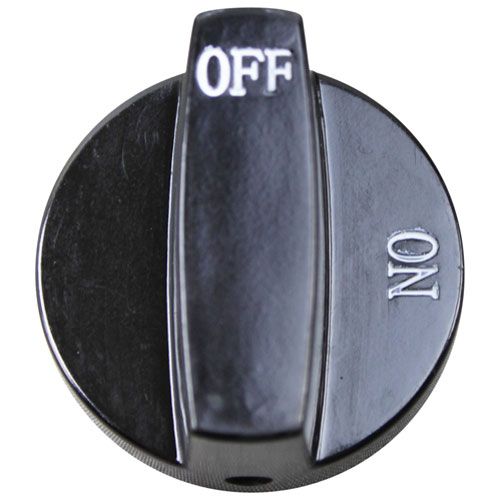 Southbend 1433 Broiler Black Knob, 2" Dia, Off-On