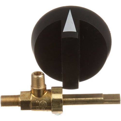 Southbend 4440708 1/8" MPT Burner Valve W/Knob, Off/on, 1-15/32"  Long Stem
