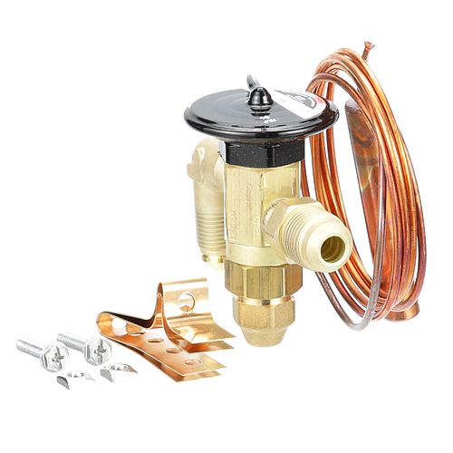 Sporlan C-A-JW Thermostatic Expansion Valve, 3/8  inch Inlet, 1/2  inch Outlet, 60 Capacity