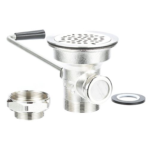 Standard Keil 1750-1015-1000 Waste Drain - 3-1/2" Sink Opening, Twist