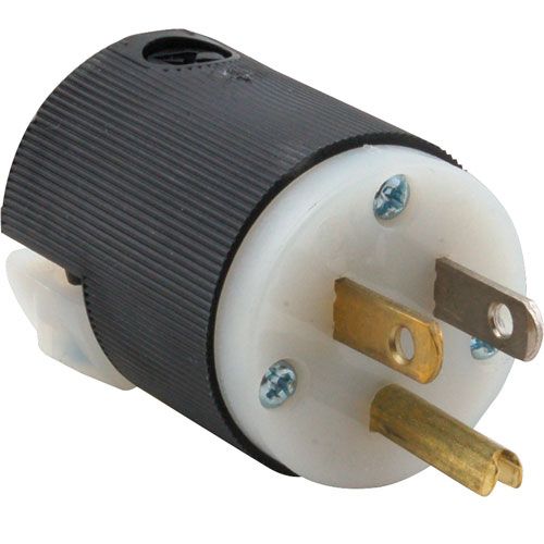 Star 2E-200396 Hubbell 15A Straight Plug  (Nema 5-15P)