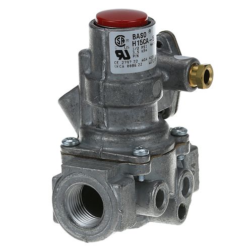 Star Mfg 2V-60139101 Oven Burner Gas Valve W/ .240" Stem Hood Orifice 1/4 MPT X 7/16 CC 