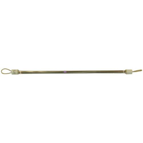 Star Mfg K9-11160-20 19.5" White Quartz Tube Heating Element W/ 6" Wire Lead