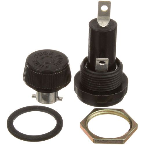 Star Mfg WS-54769 Fuse Holder 15 AMP, 600V W/ Push-Turn Bayonet Cap