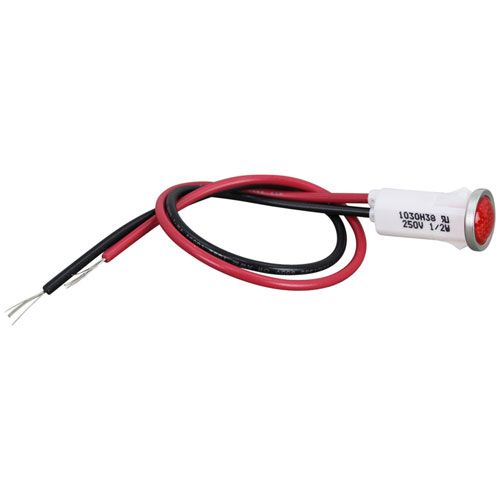 Star Mfg ZI-301013 Signal Light Red 250V 1/2"